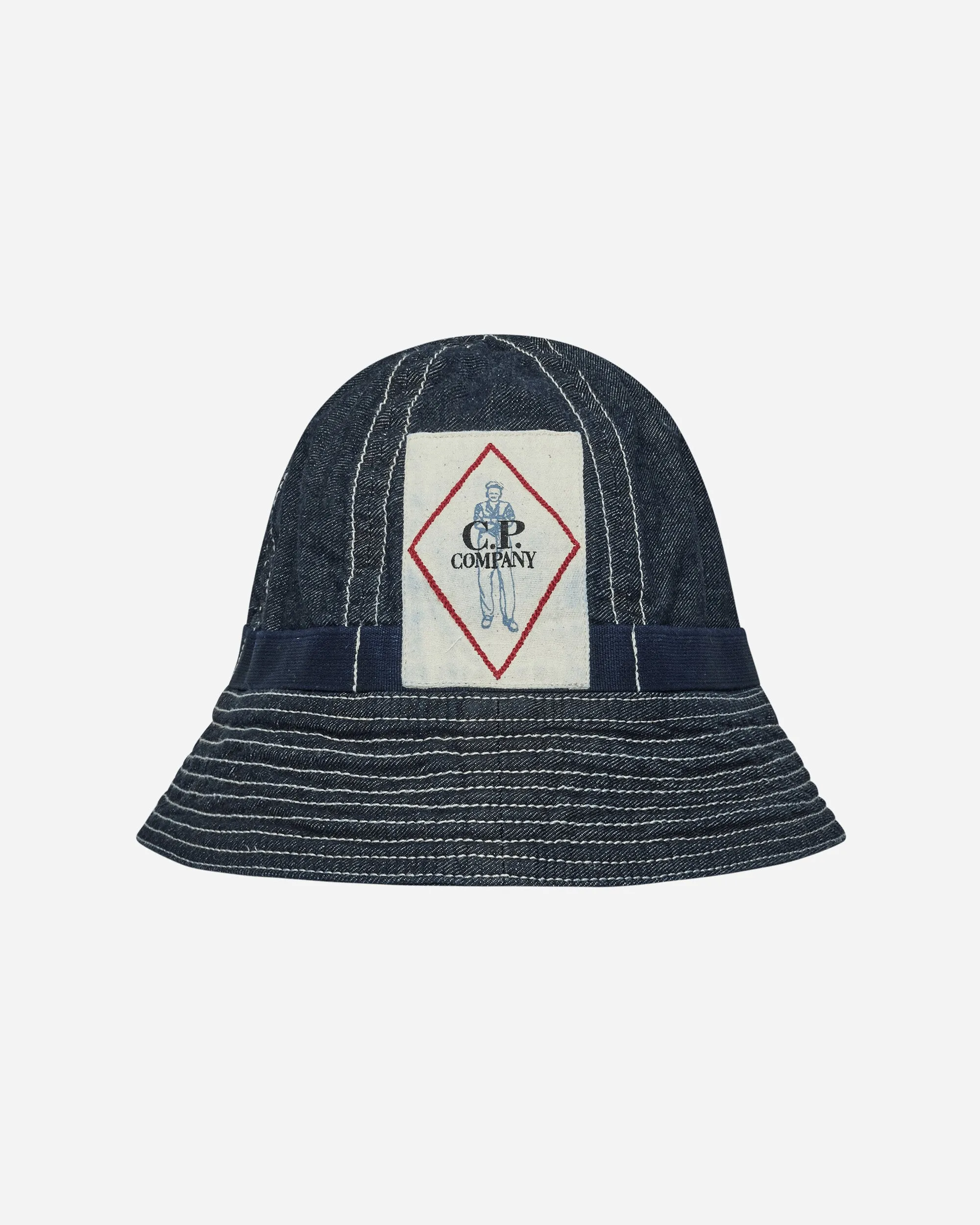 3/1 Denim Bucket Hat Blue