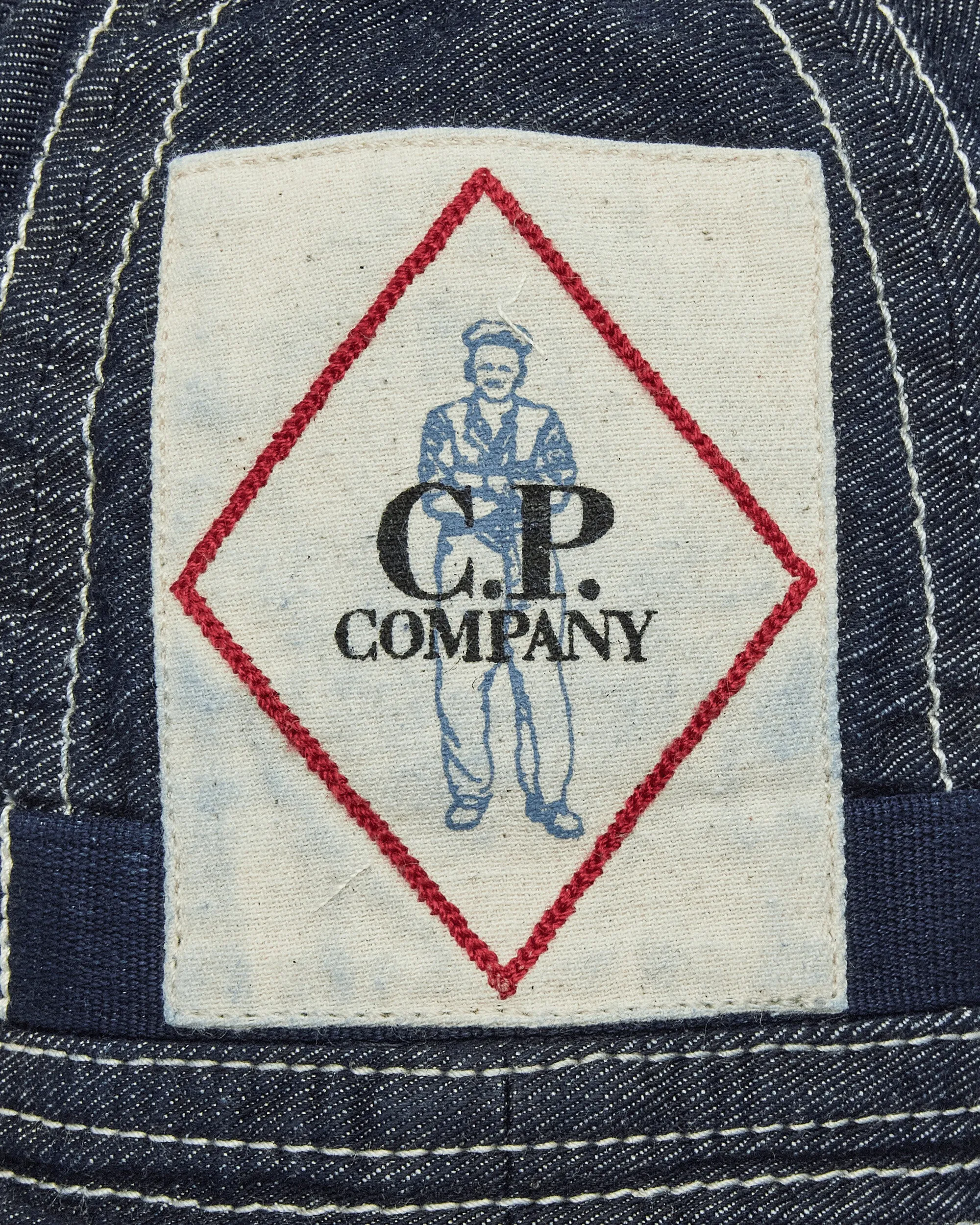 3/1 Denim Bucket Hat Blue