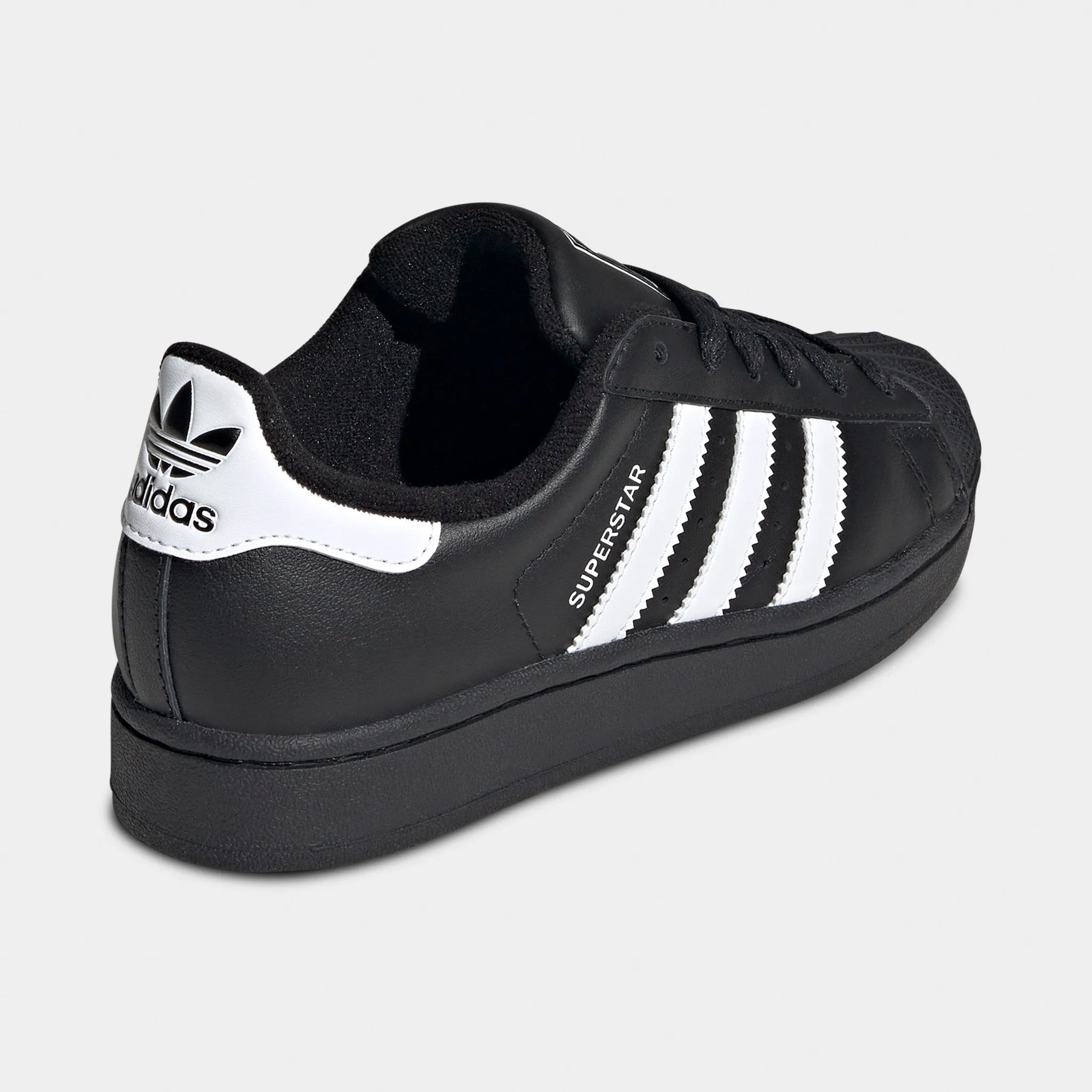 adidas Juniors' Superstar II Core Black / White