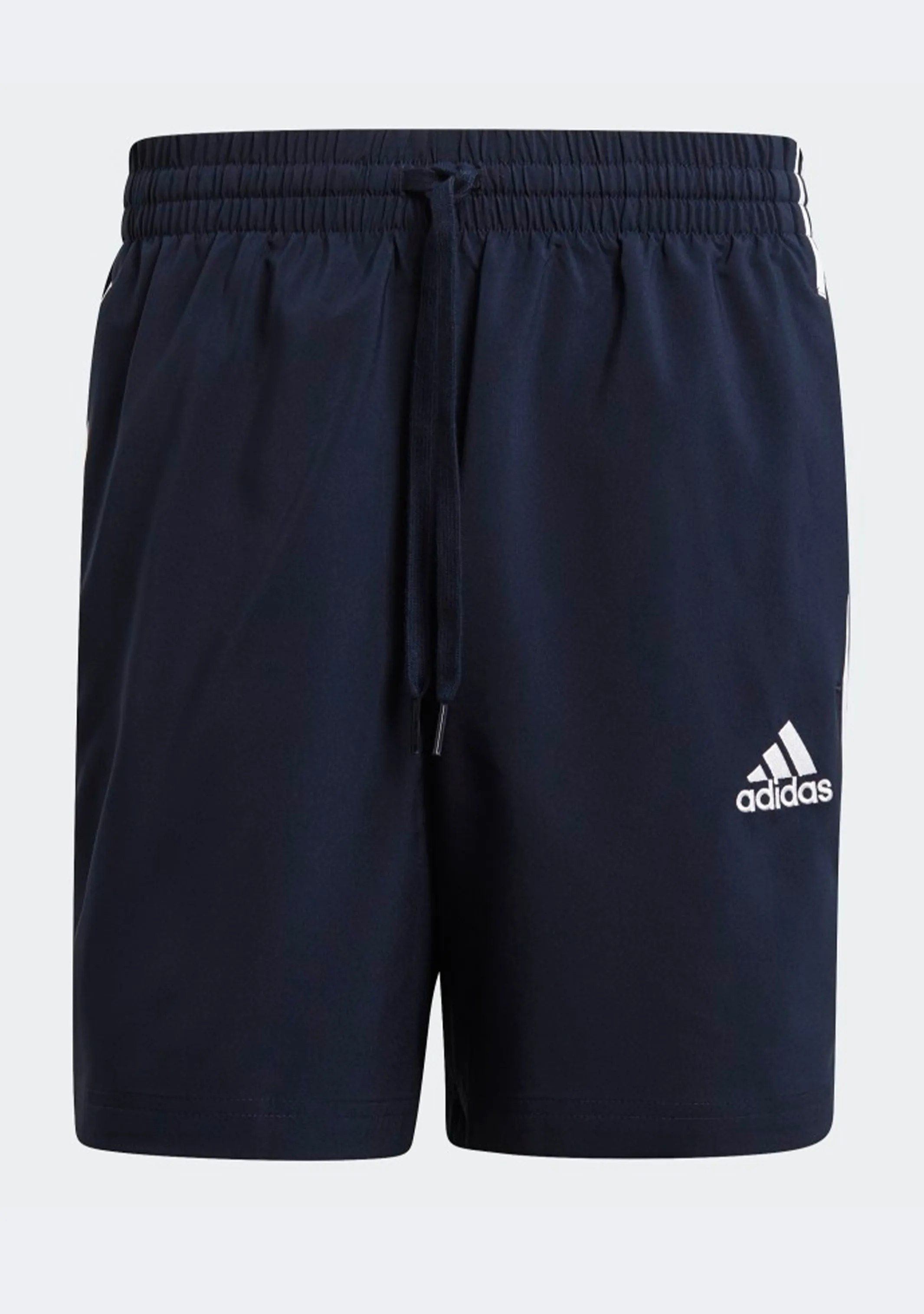 Adidas Men’s Aeroready Essentials Chelsea 3-Stripe Shorts Navy