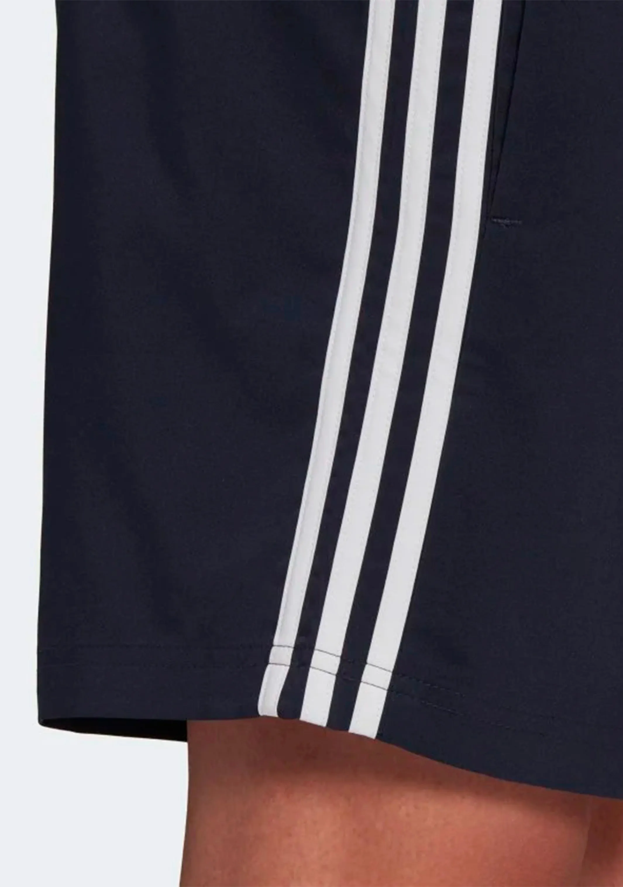 Adidas Men’s Aeroready Essentials Chelsea 3-Stripe Shorts Navy