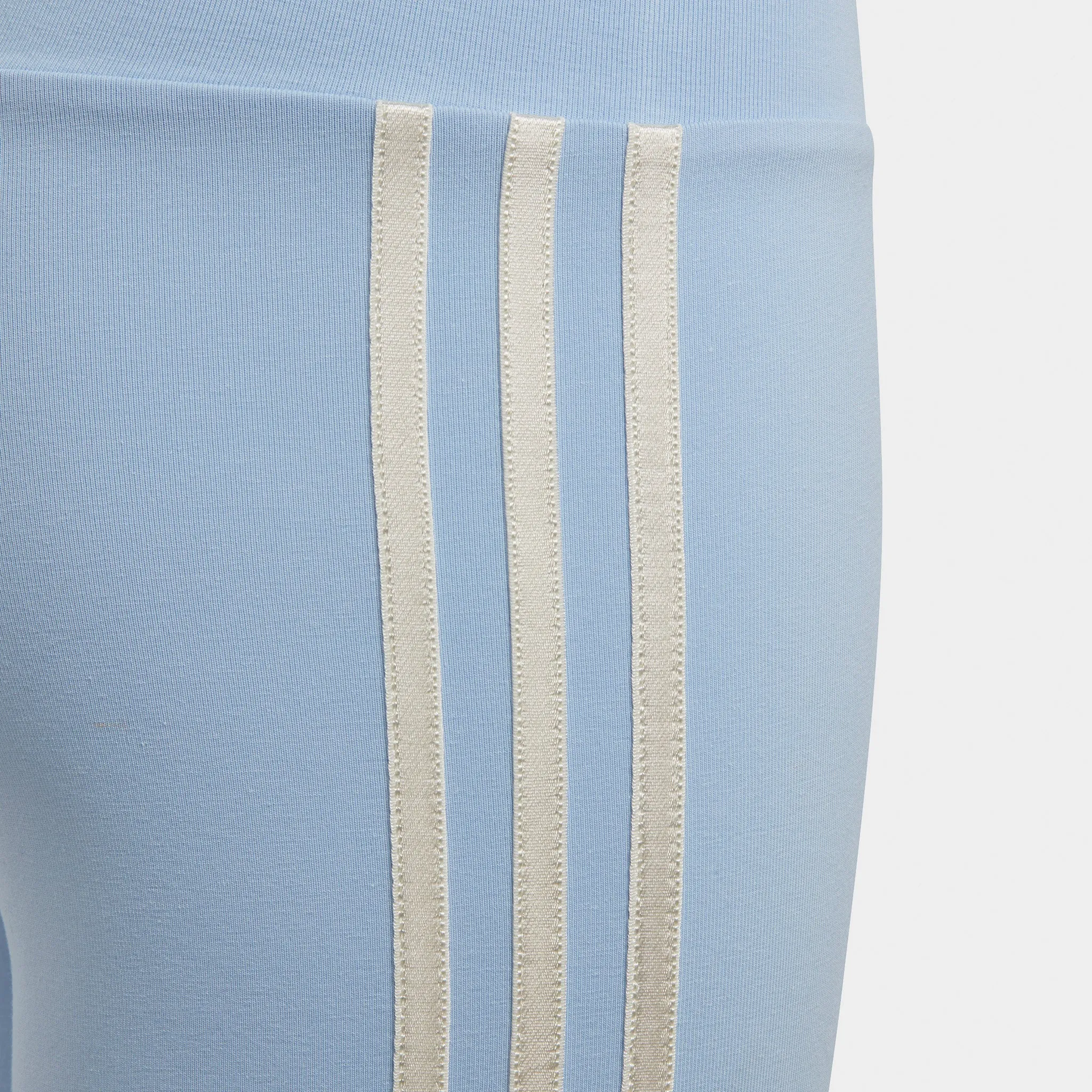adidas Originals Junior Girls' High-Waist Leggings / Blue Dawn