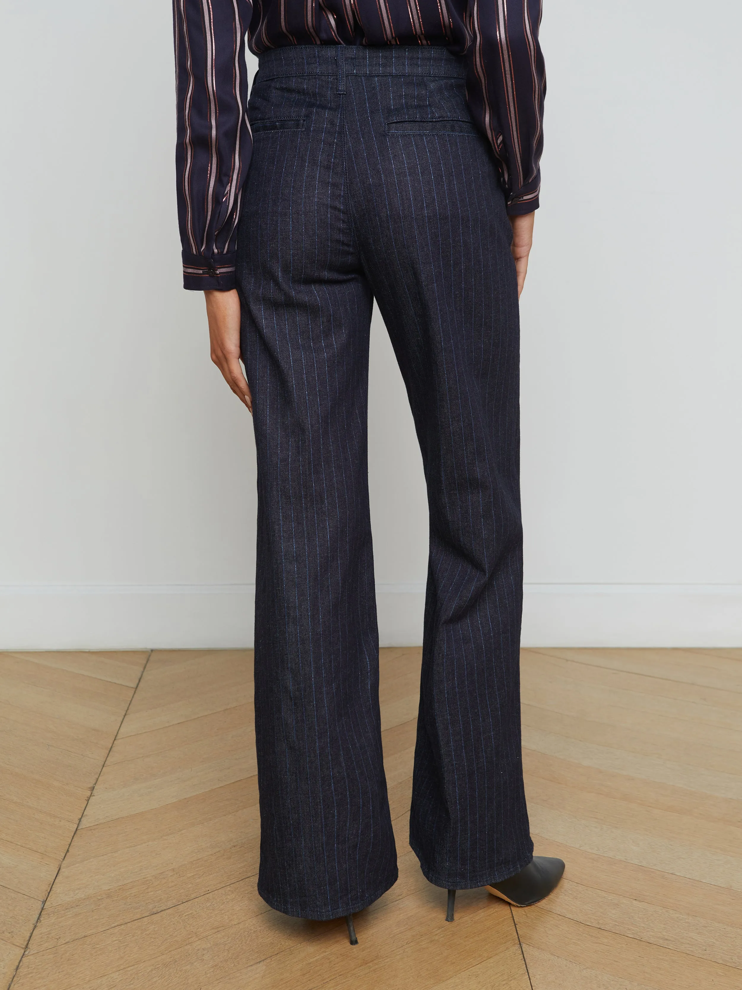 Angeline Pinstriped Trouser