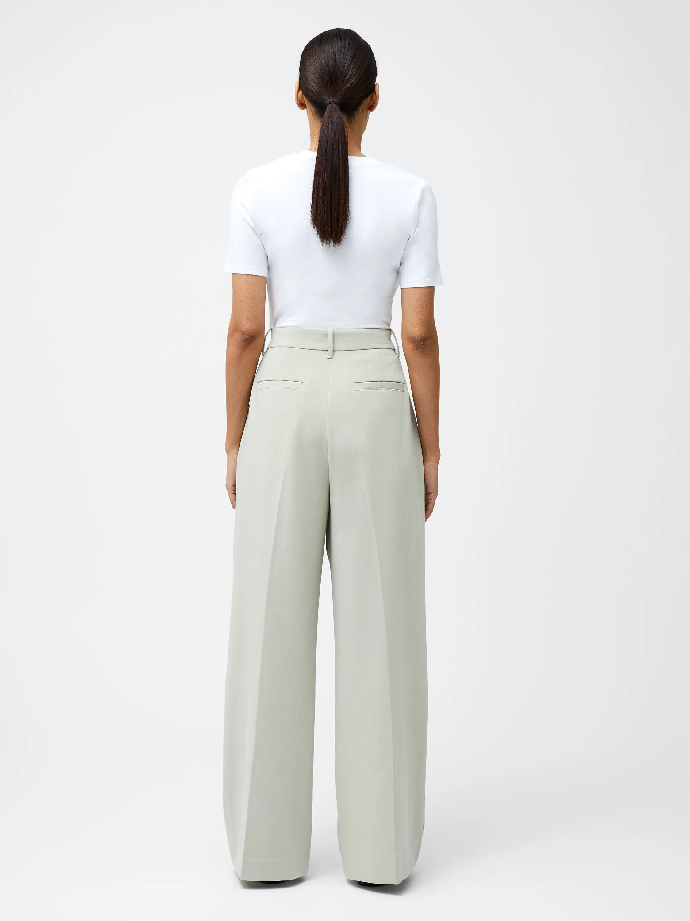 Angie Tailored Wide Leg Trousers