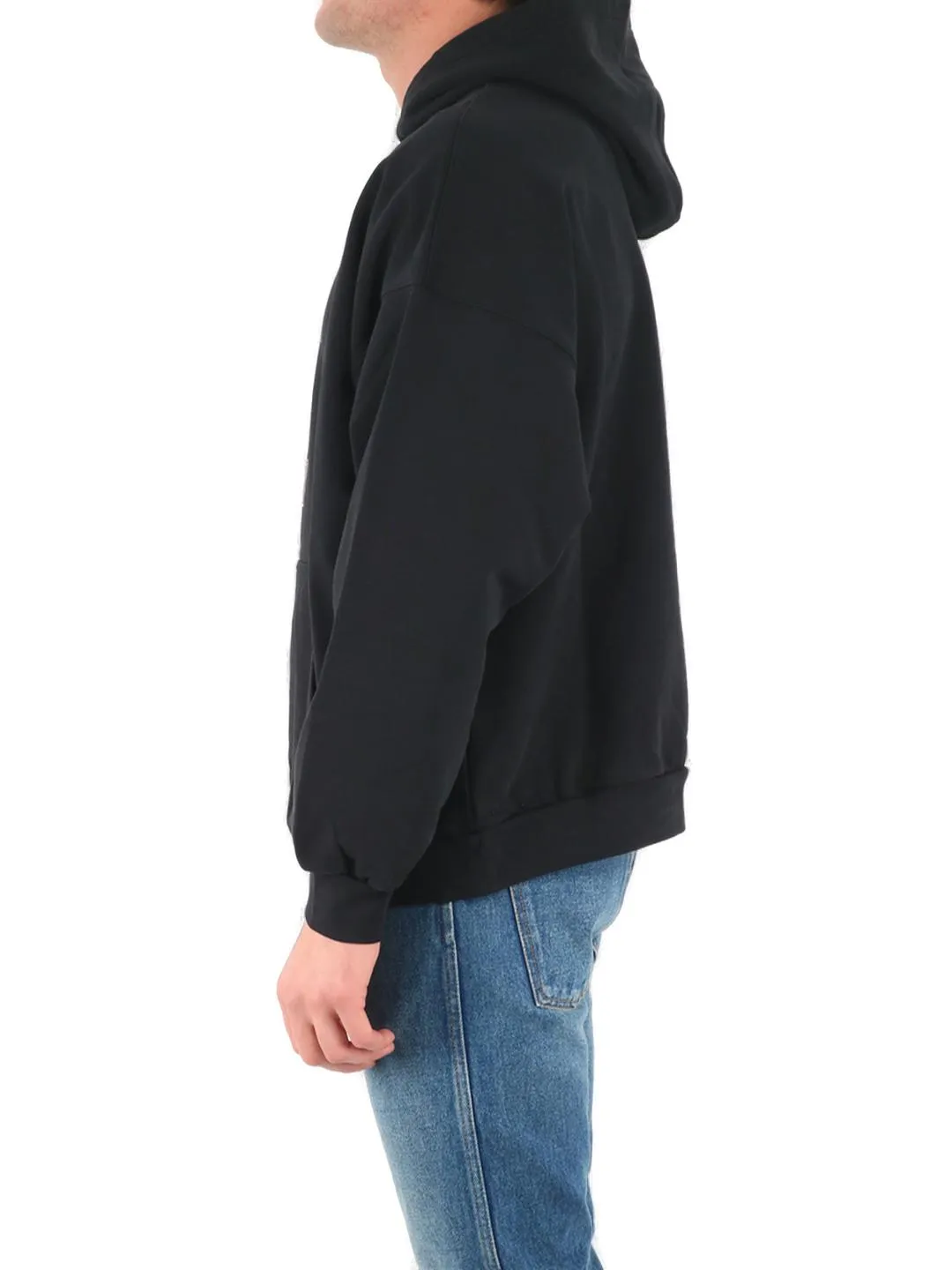 Balenciaga College Wide-Fit Hoodie