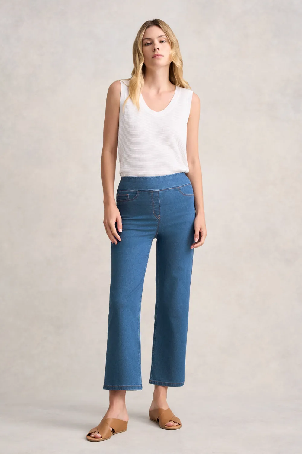 Bengajean 7/8th Relaxed - Dark Denim