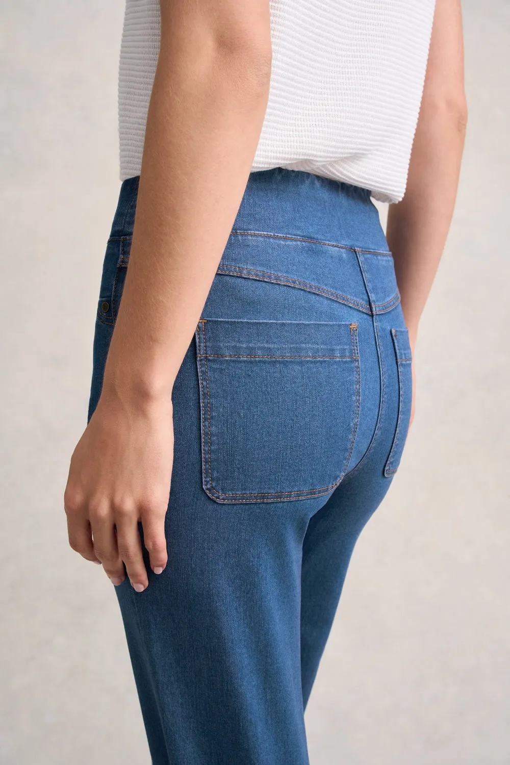 Bengajean 7/8th Relaxed - Dark Denim