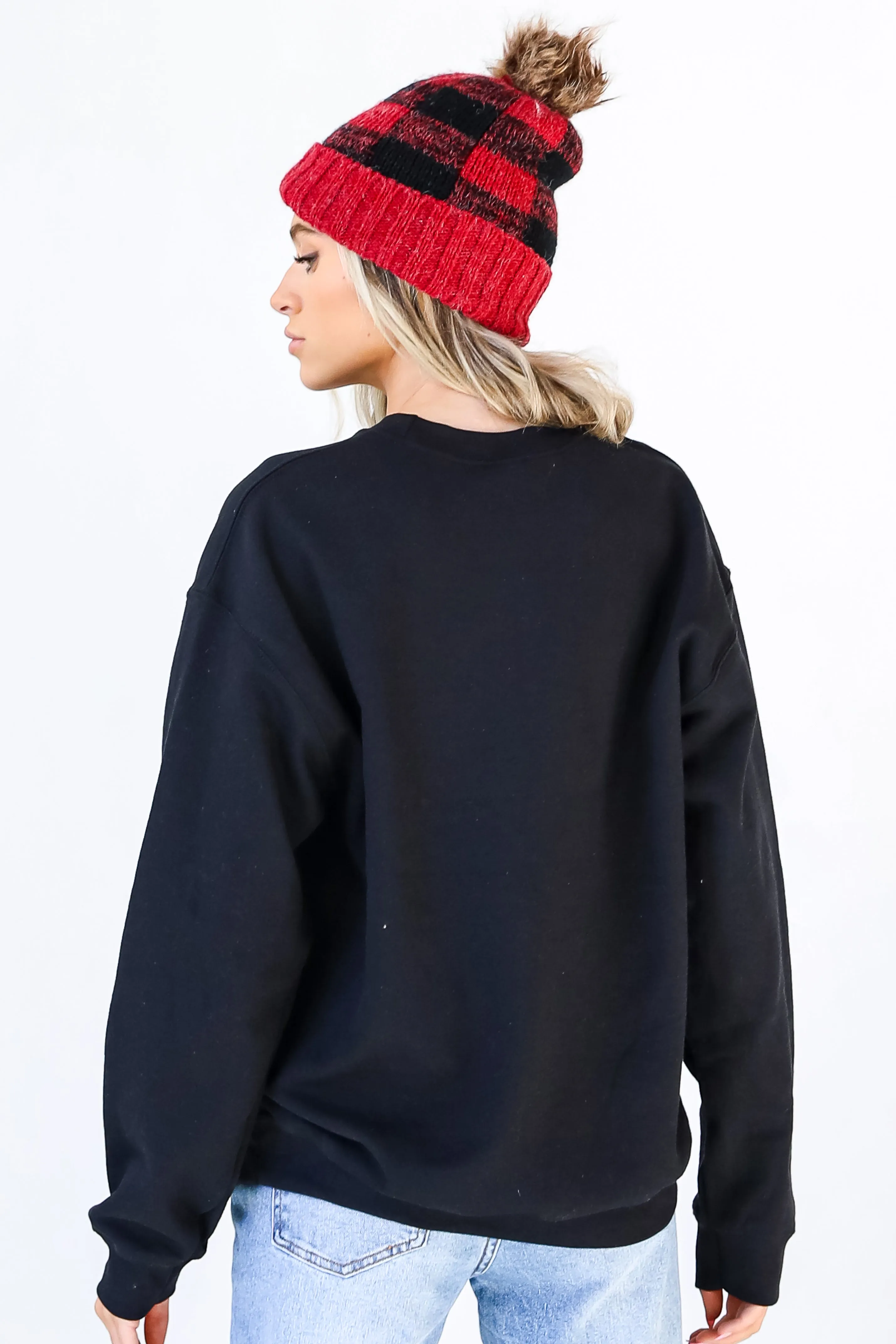 Black Merry Christmas Ya Filthy Animal Sweatshirt