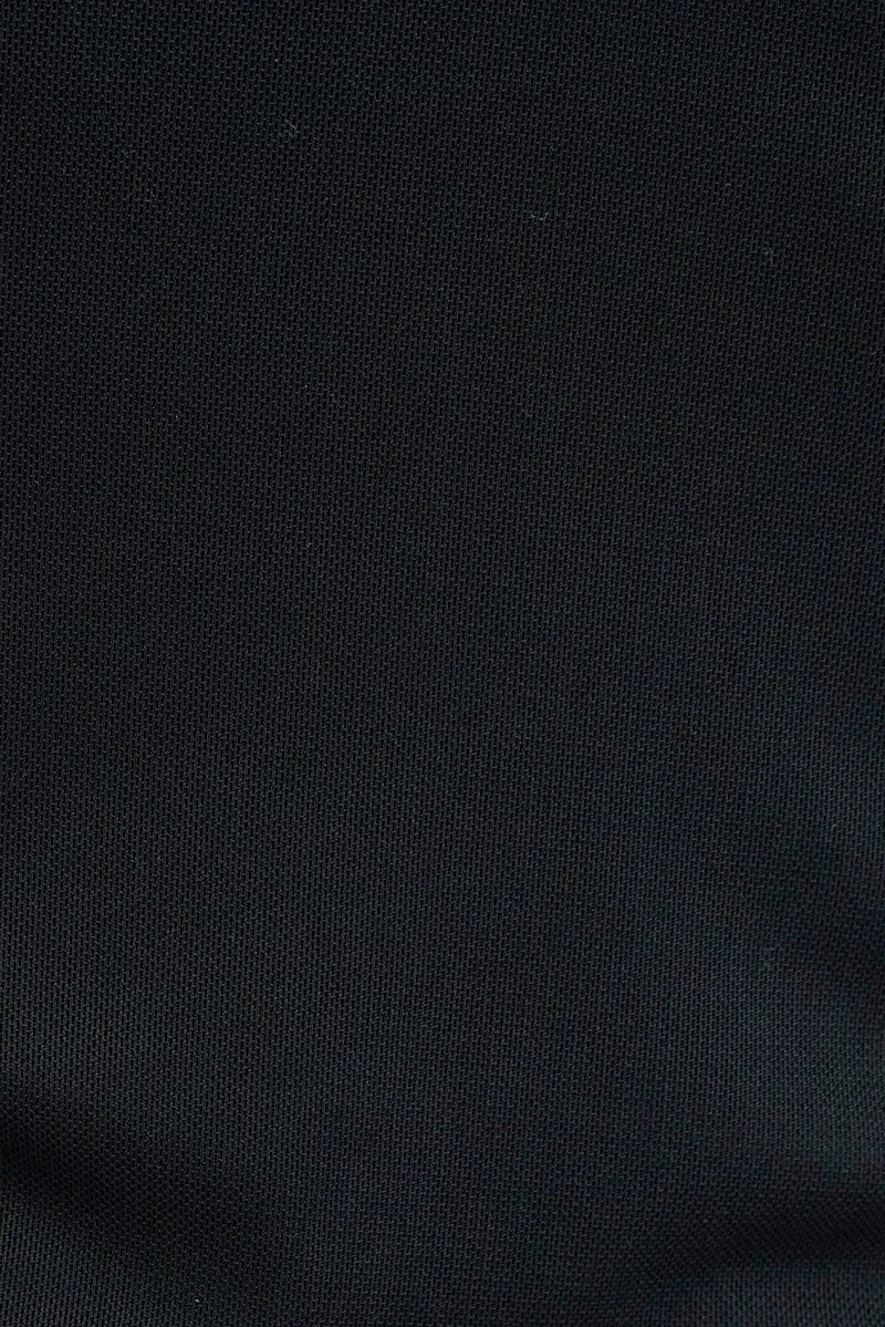 Black Shrug Set Long Sleeve Frills Mesh
