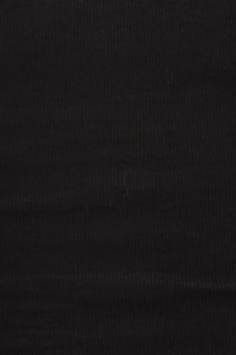 Black Tank Top Rib