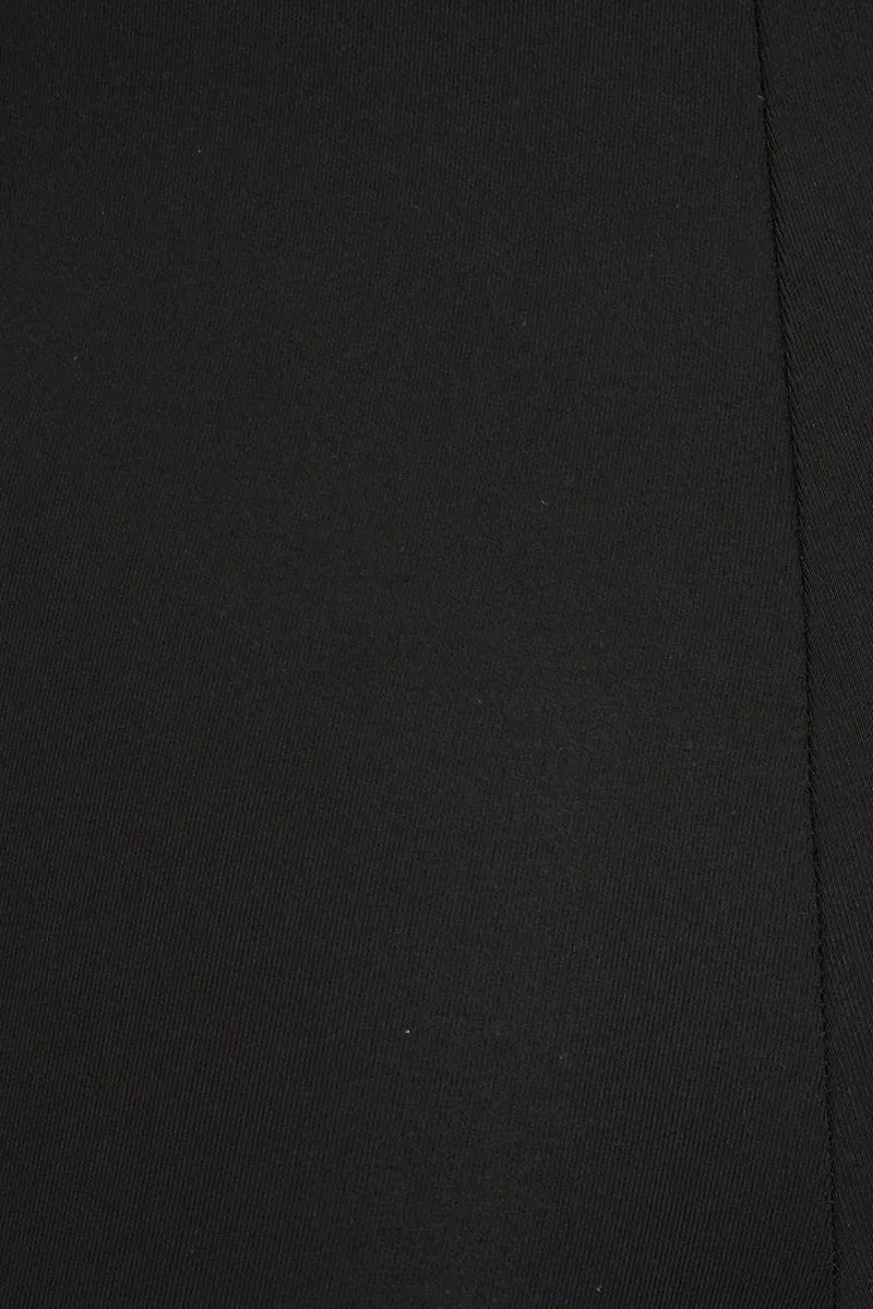 Black Zip Up Unitard