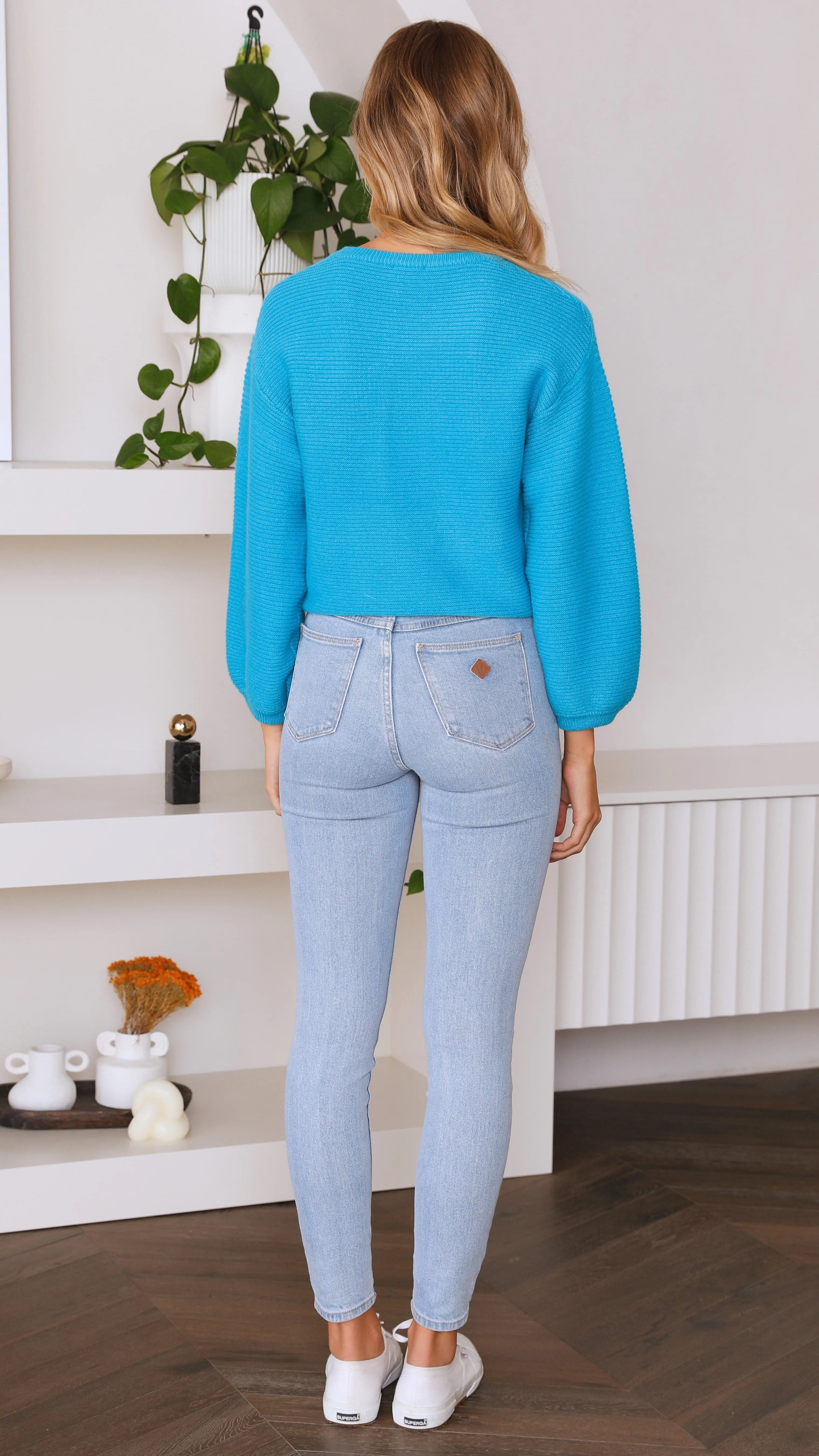 Carmel Knit - Blue