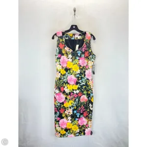 Dress Casual Midi By New York And Co In Floral Print, Size: M