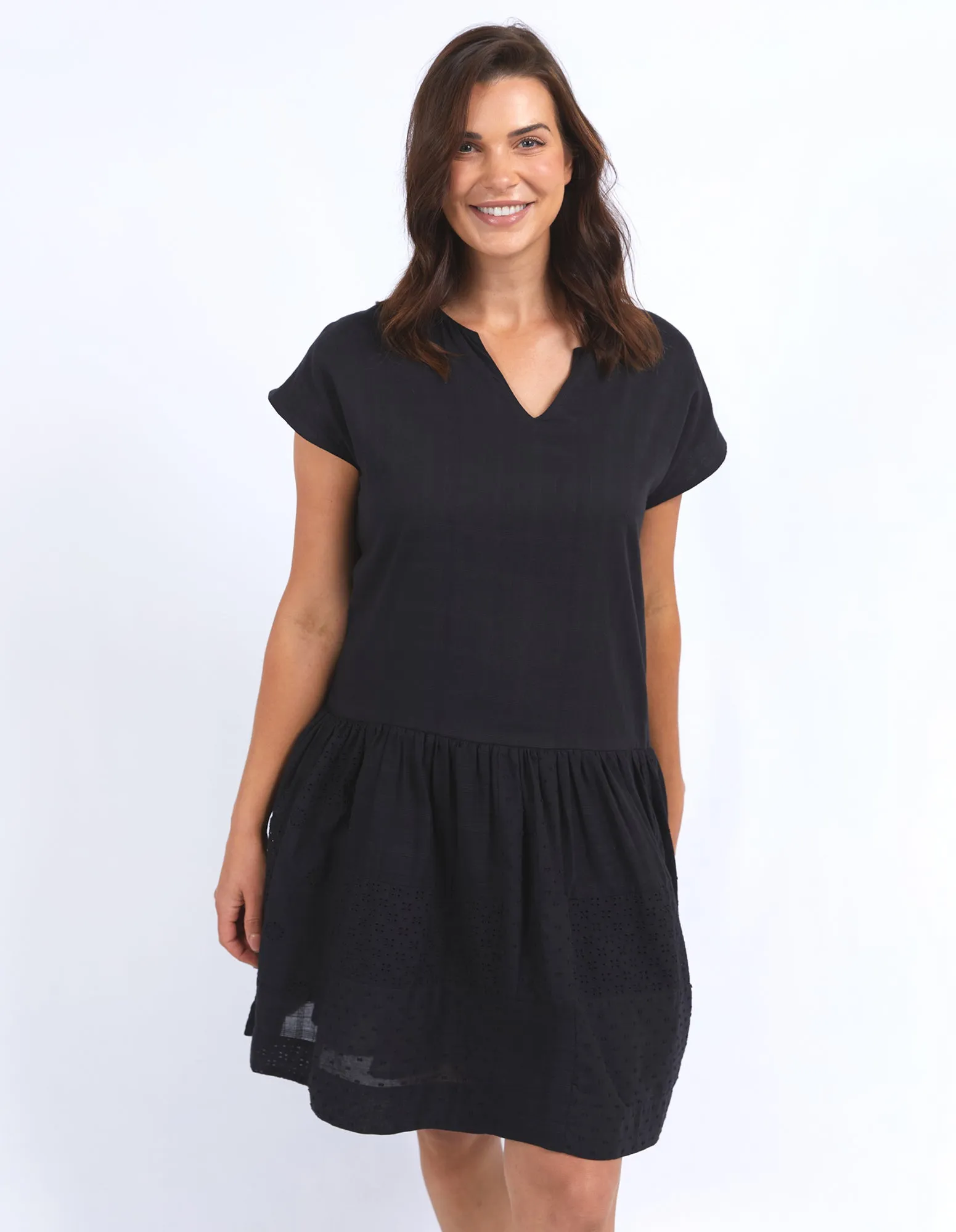 Elm Clementine Dress Black