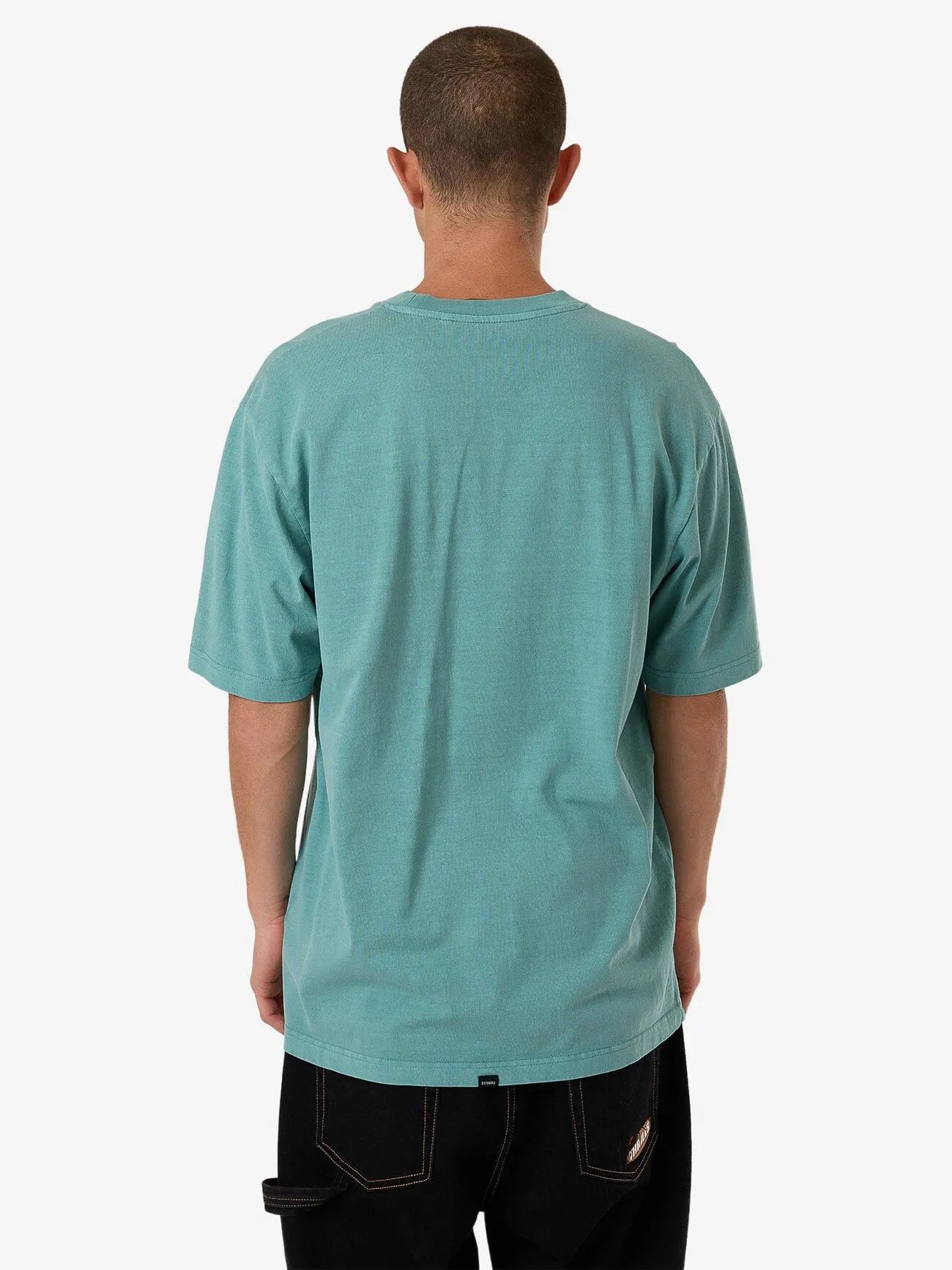 Games Of 84' Oversize Fit Tee - Agate Green