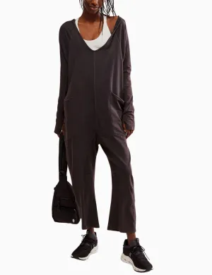 Hot Shot Long-Sleeve Onesie - Black