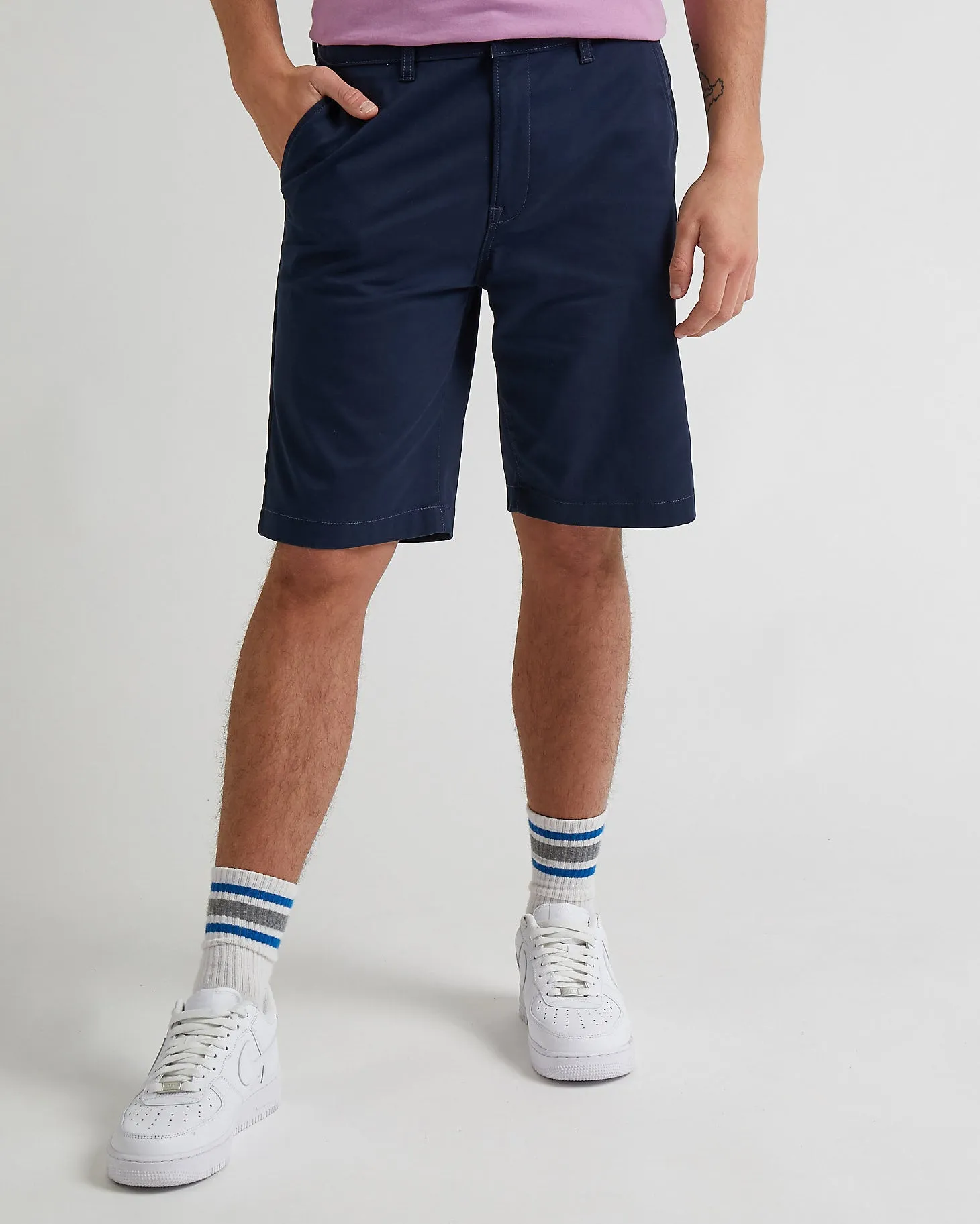 Lee Regular Chino Shorts - Deep Navy