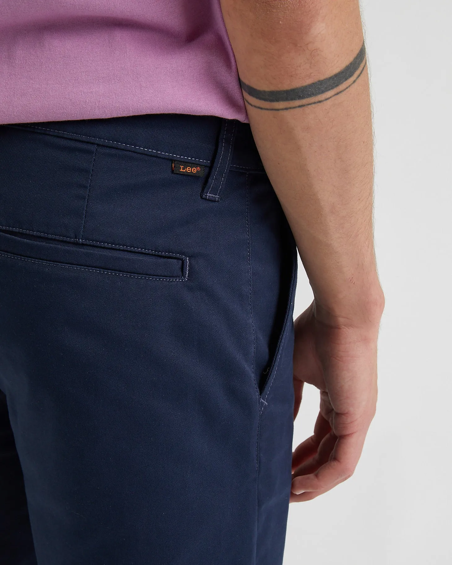 Lee Regular Chino Shorts - Deep Navy