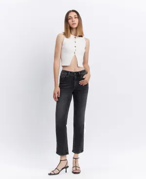Luminary - High Rise Ankle Straight Jeans