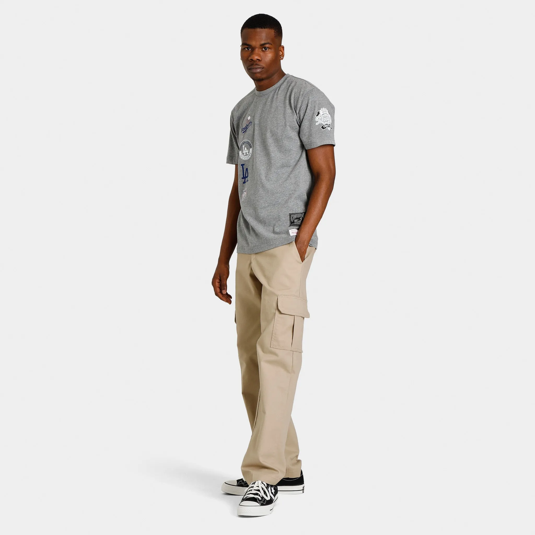 Mitchell & Ness Dodgers City Collection T-shirt / Grey