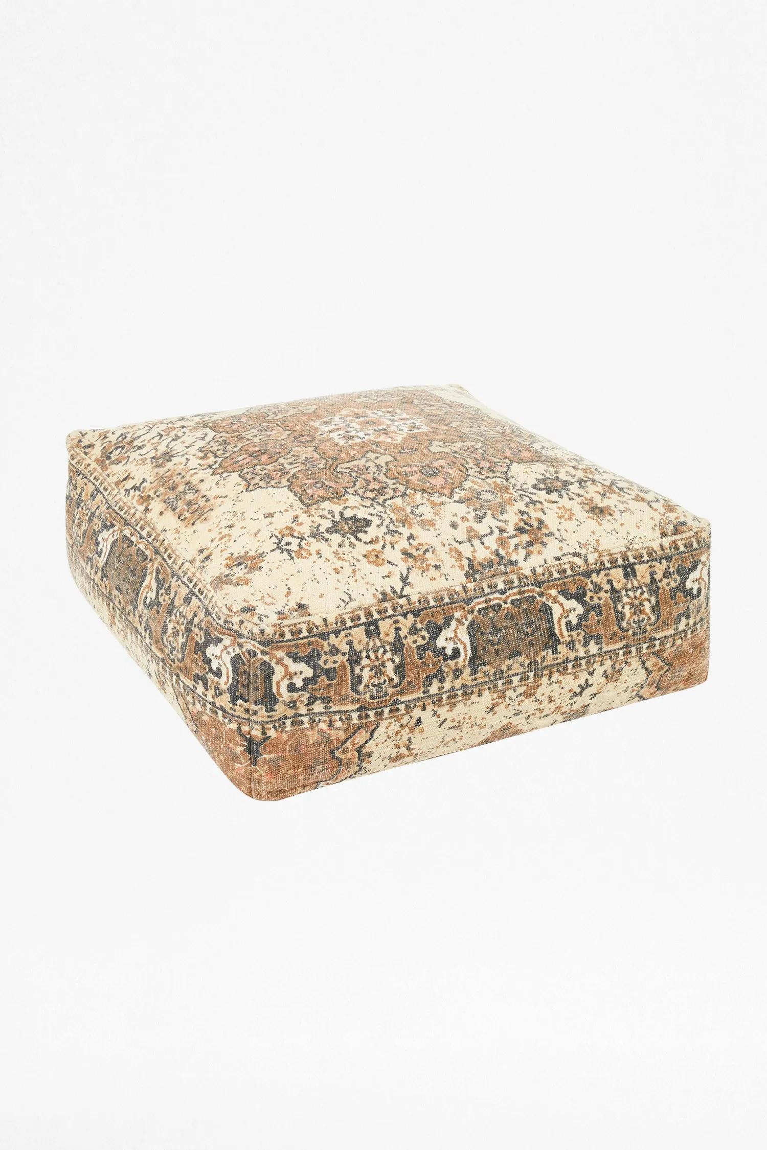 Natural Kasbar Pouffe