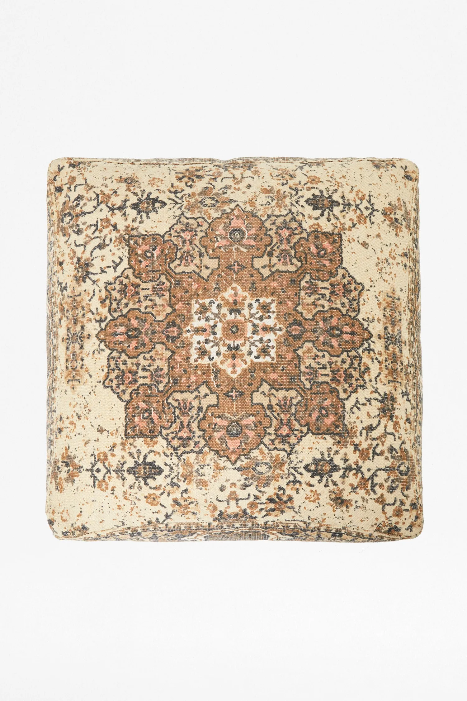 Natural Kasbar Pouffe