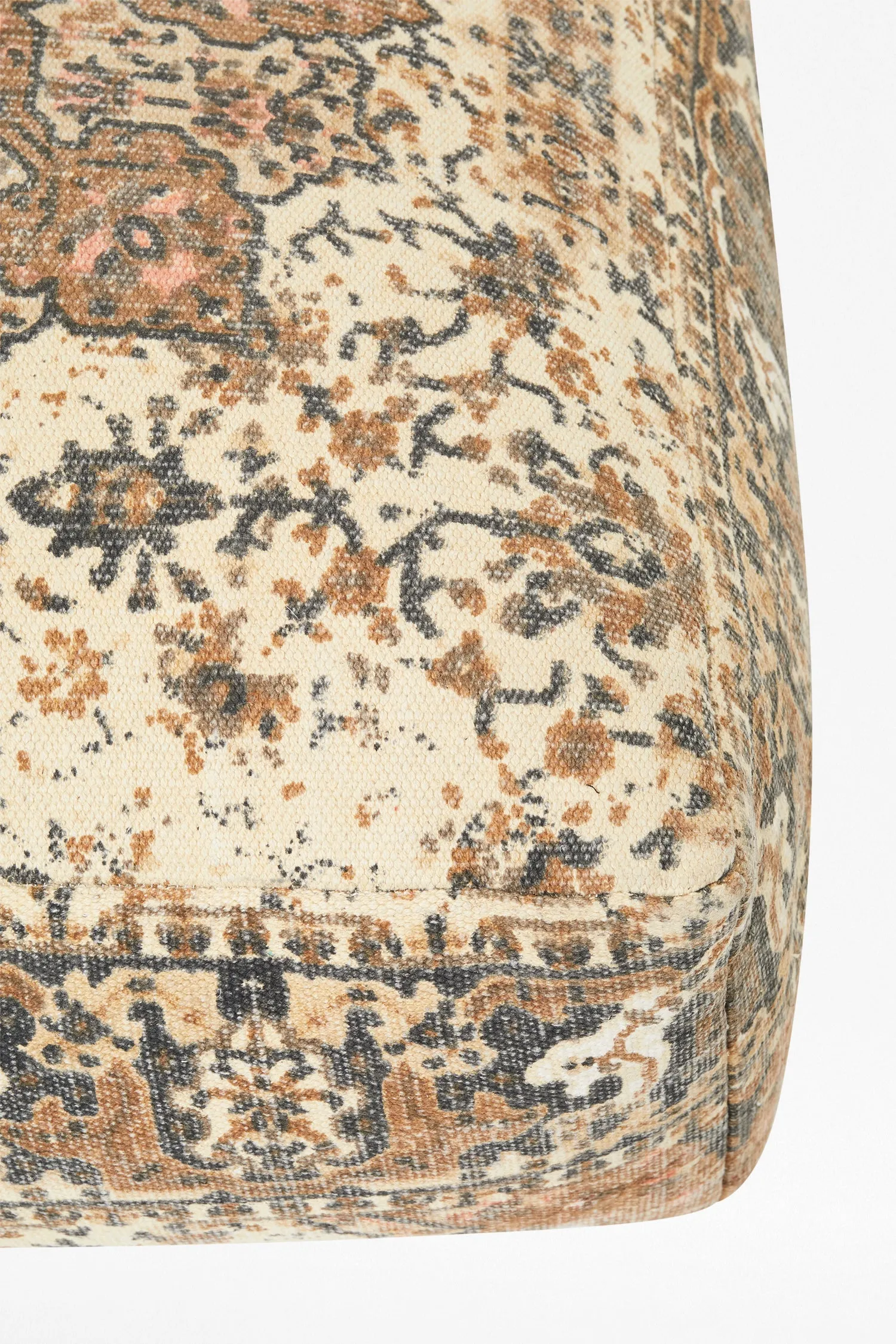 Natural Kasbar Pouffe