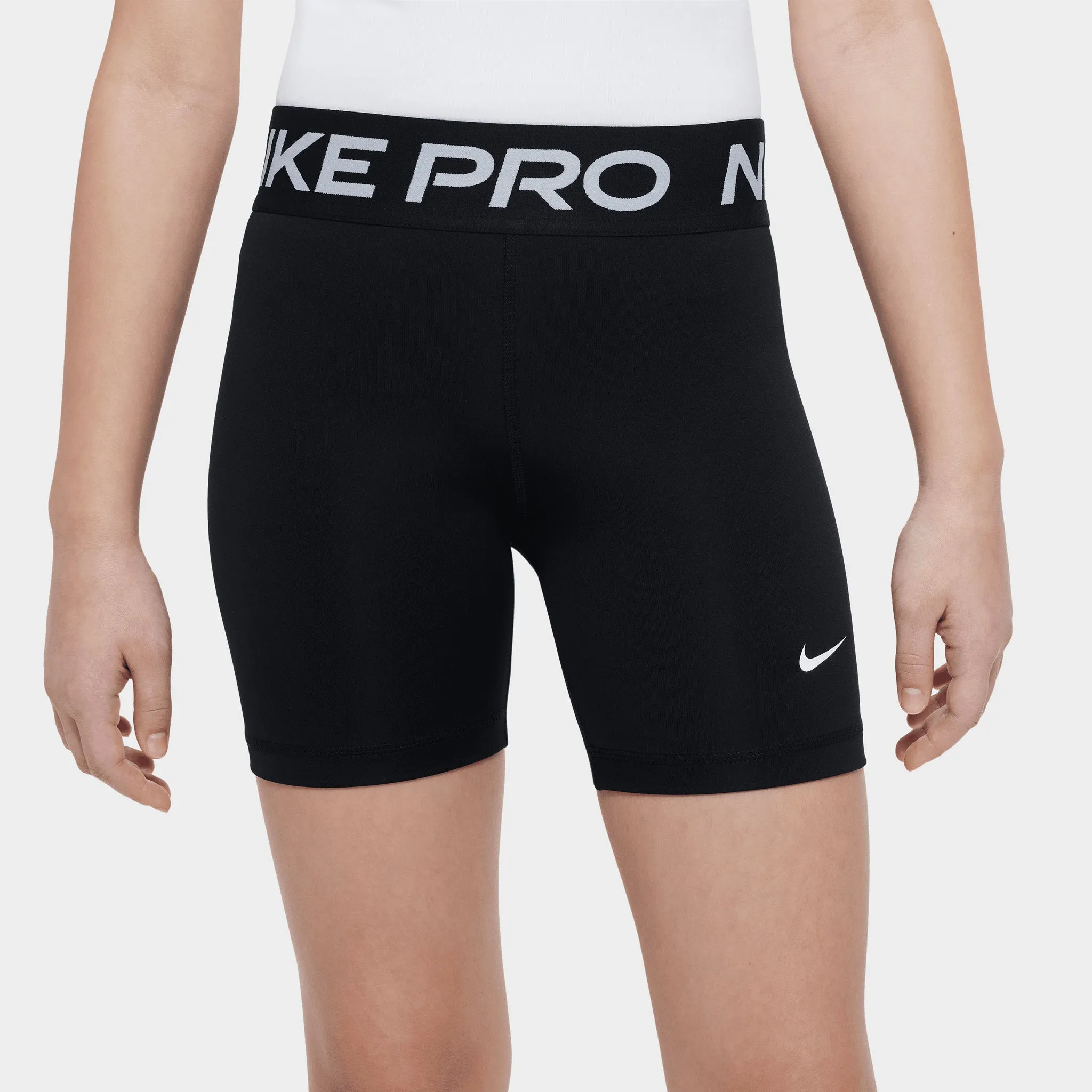 Nike Pro Junior Girls' 5" Dri-FIT Shorts / Black