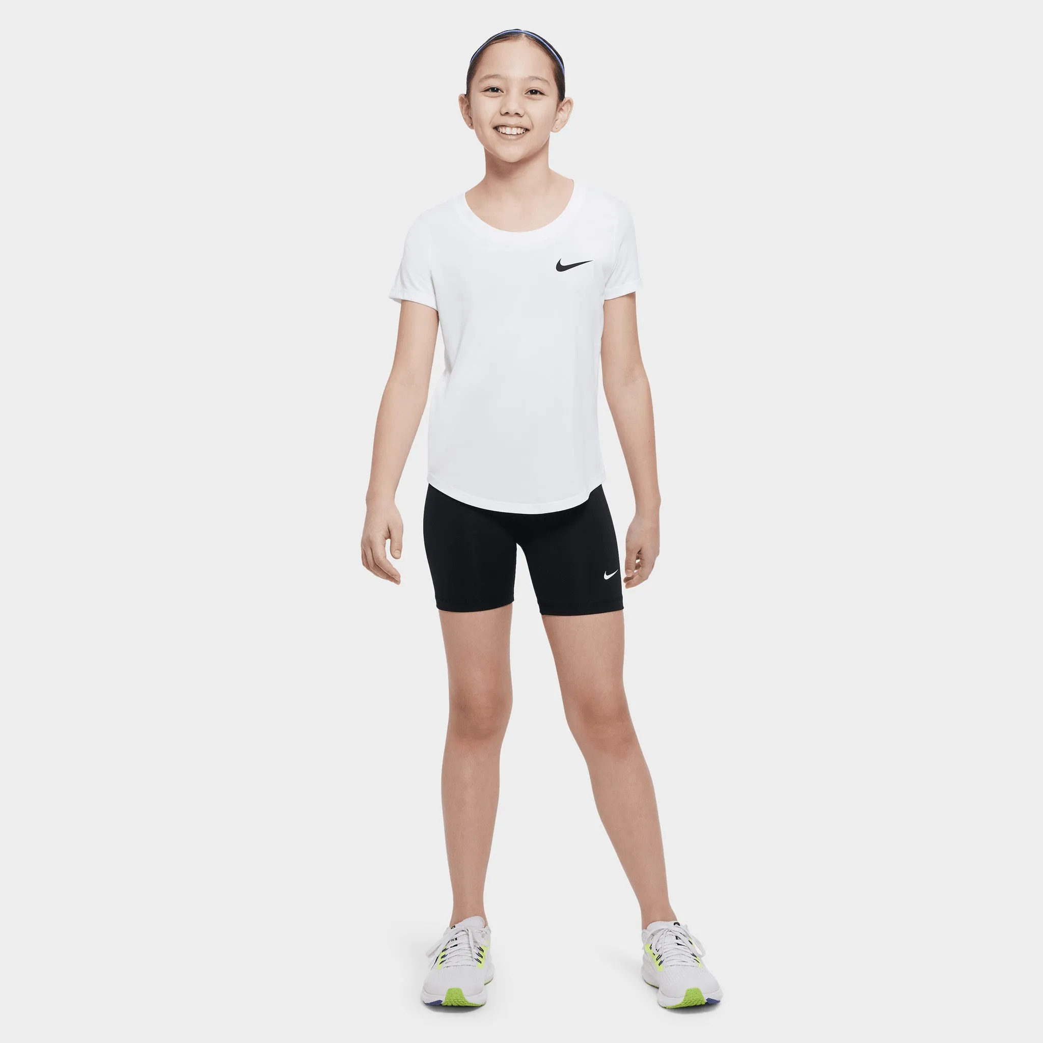 Nike Pro Junior Girls' 5" Dri-FIT Shorts / Black