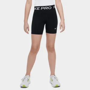 Nike Pro Junior Girls' 5" Dri-FIT Shorts / Black