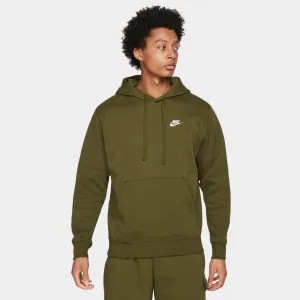 Nike Sportswear Club Fleece Pullover Hoodie Rough Green / Rough Green - White