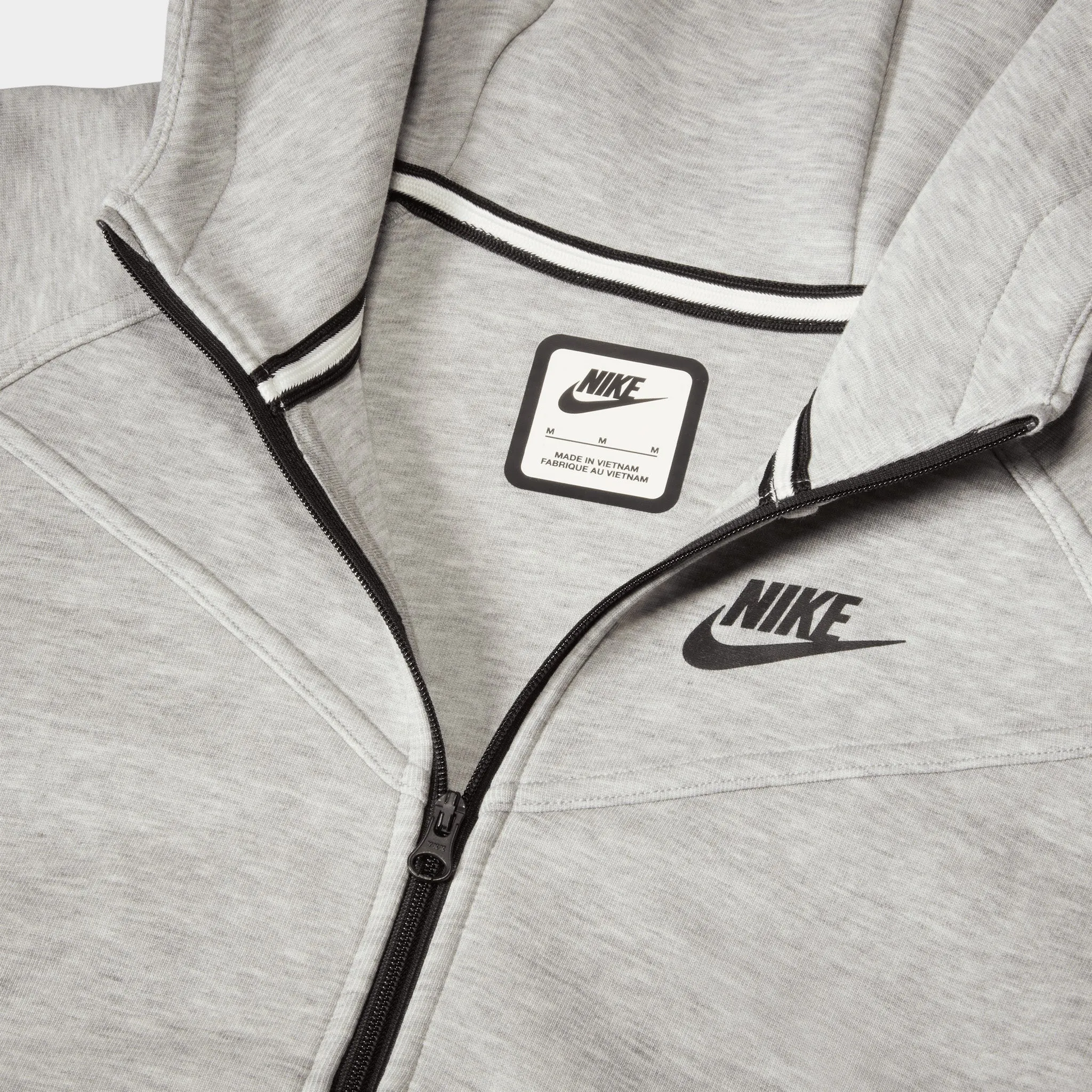 Nike Sportswear Junior Girls' Tech Fleece Full Zip Hoodie / Dark Grey Heather