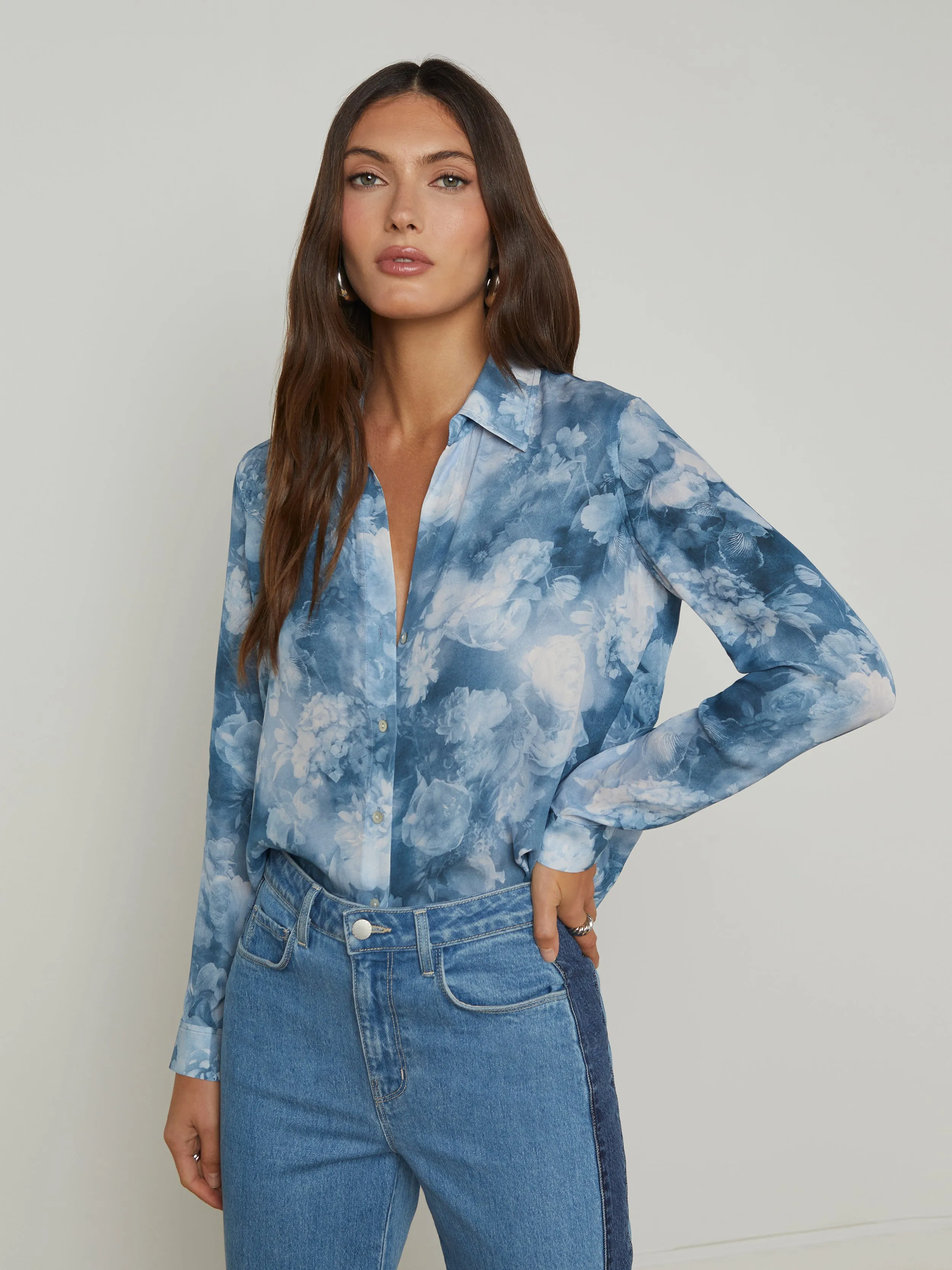 Nina Silk Blouse