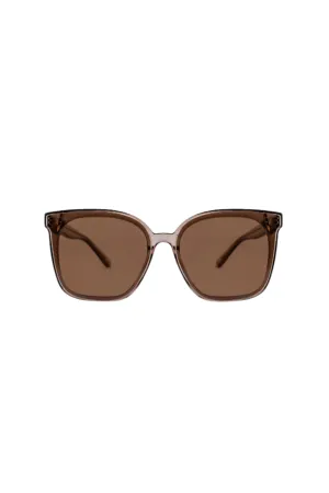 Otra Betty Sunglasses Trans Olive Brown