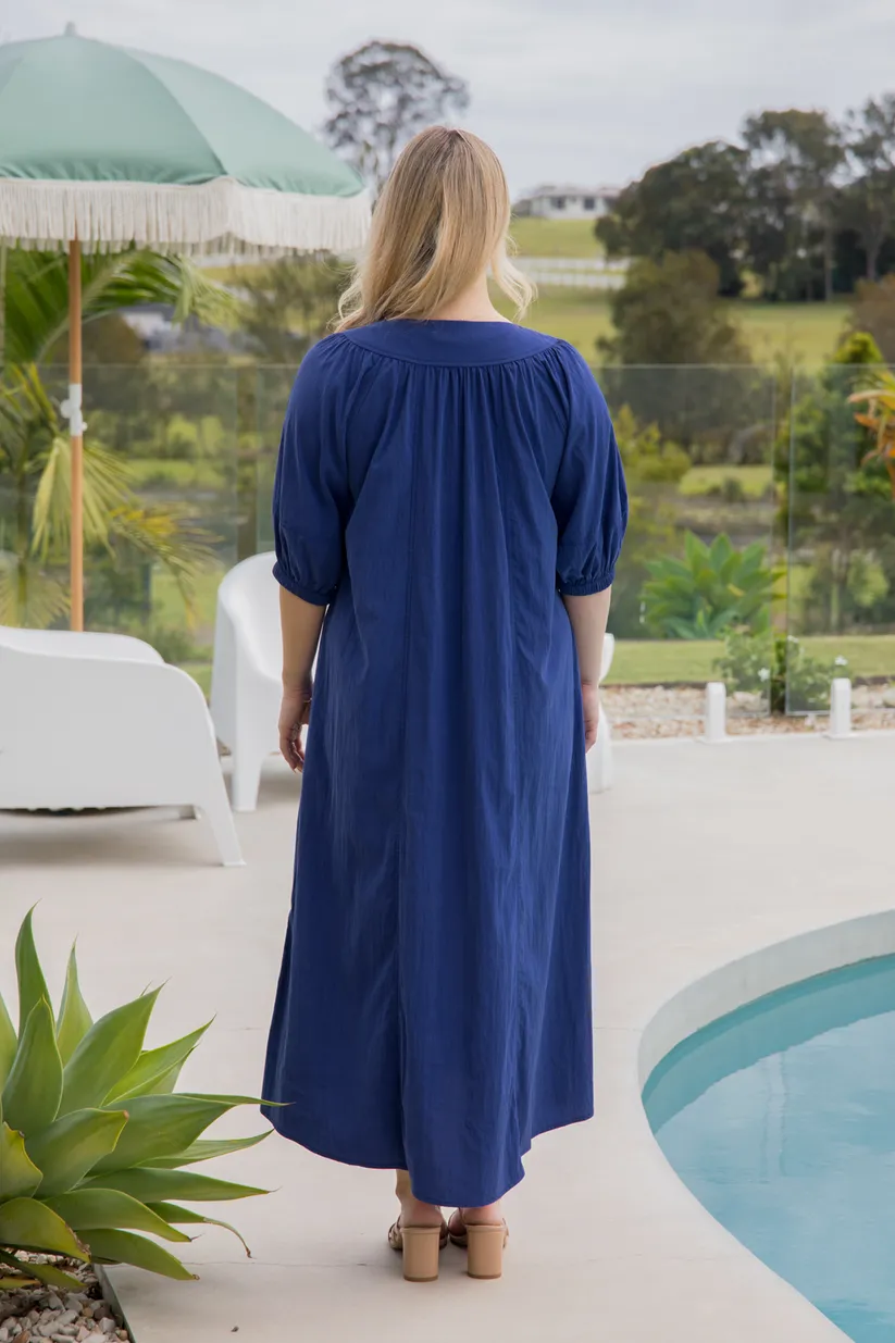 PQ Collection Novella Dress Pacific