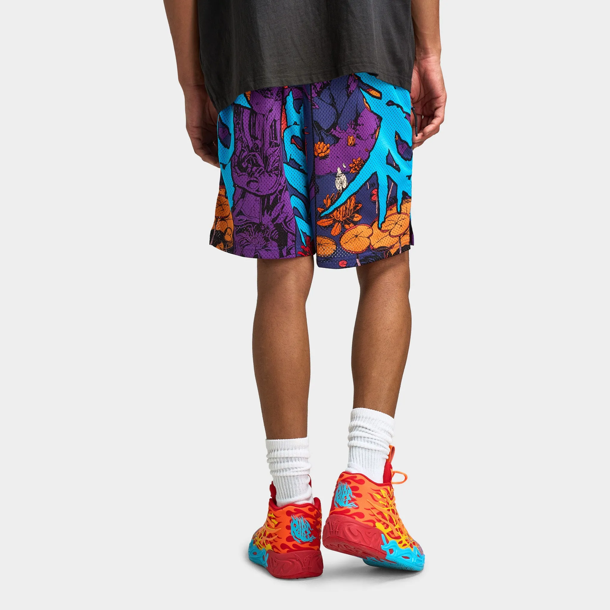 Puma x LaMelo Ball Phoenix Shorts / Blue Crystal AOP