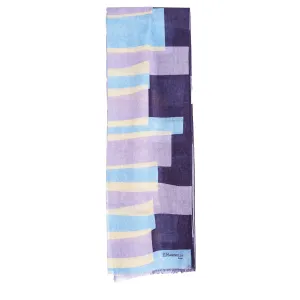 PURPLE AND LILAC STOLE