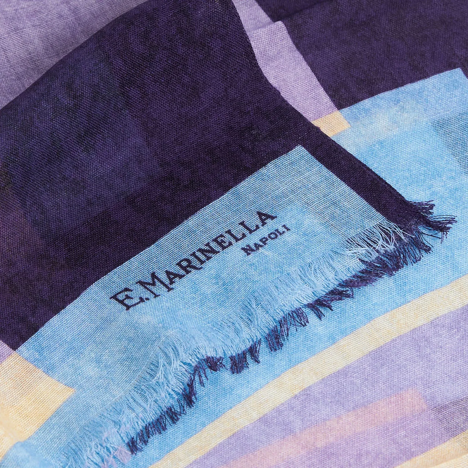PURPLE AND LILAC STOLE