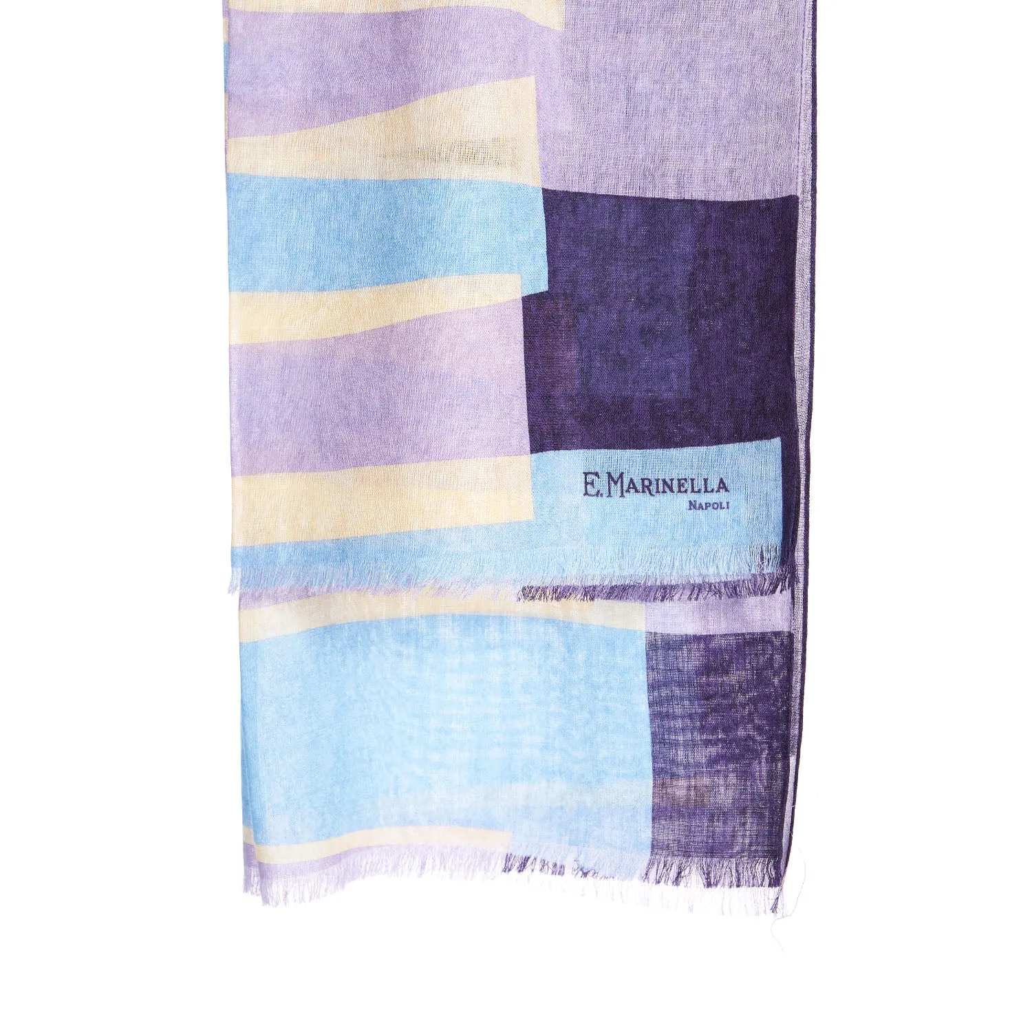 PURPLE AND LILAC STOLE