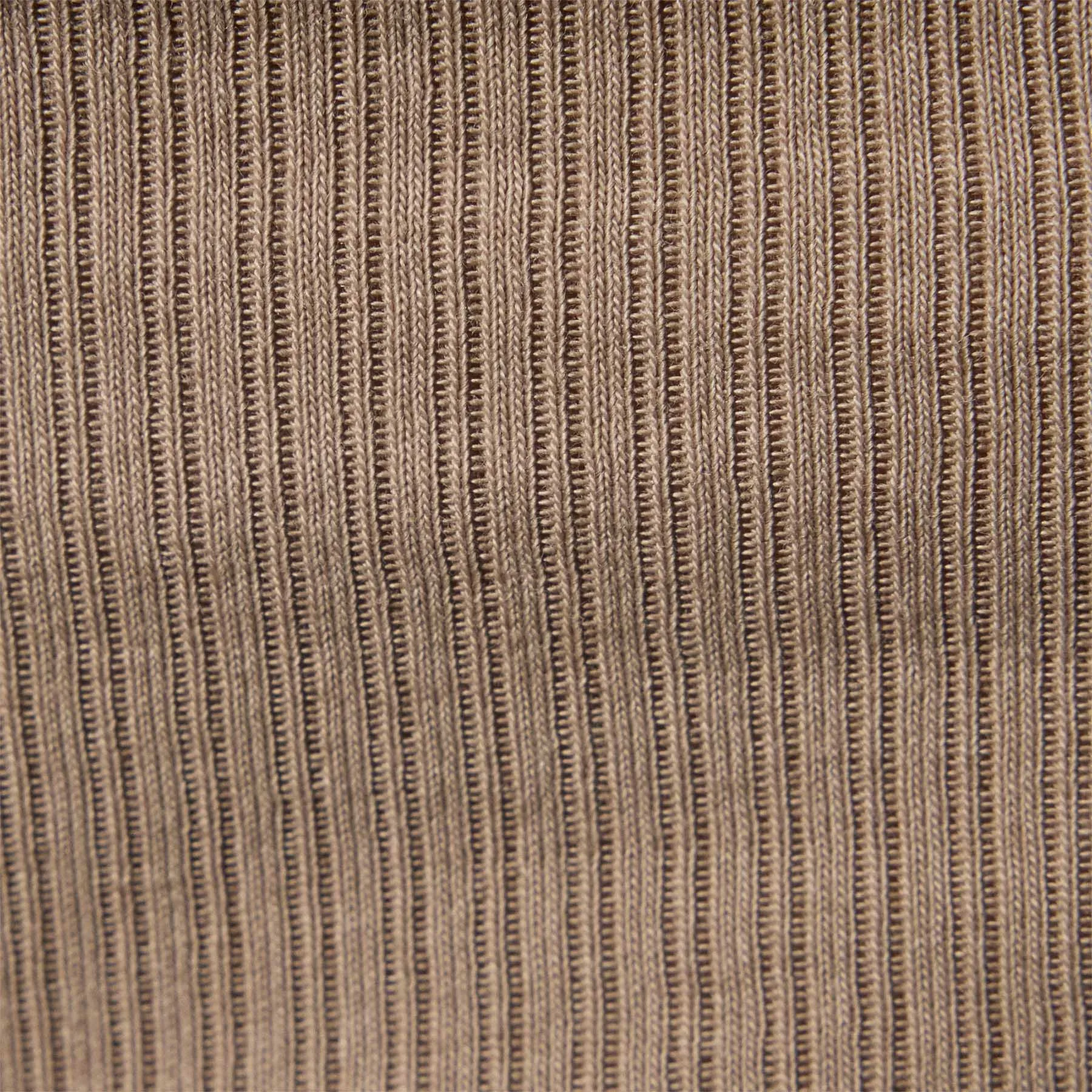Ribbed High Neck Cami - Overcast Pigment