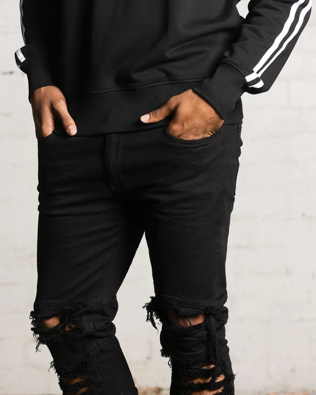 Saint Morta Rework Jeans Black