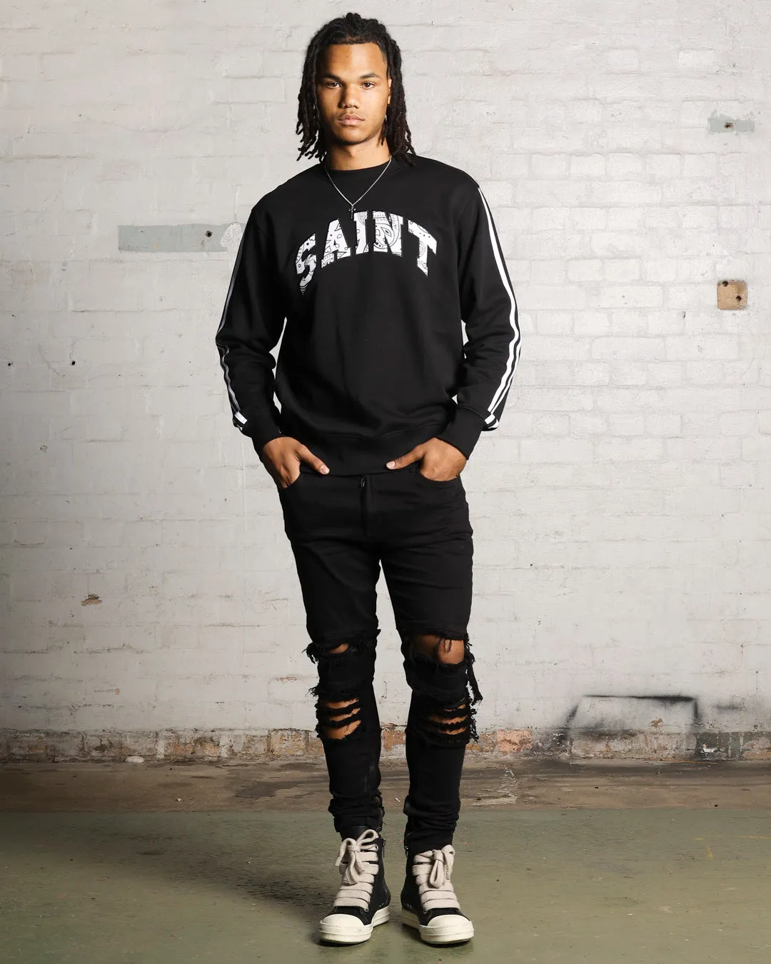 Saint Morta Rework Jeans Black