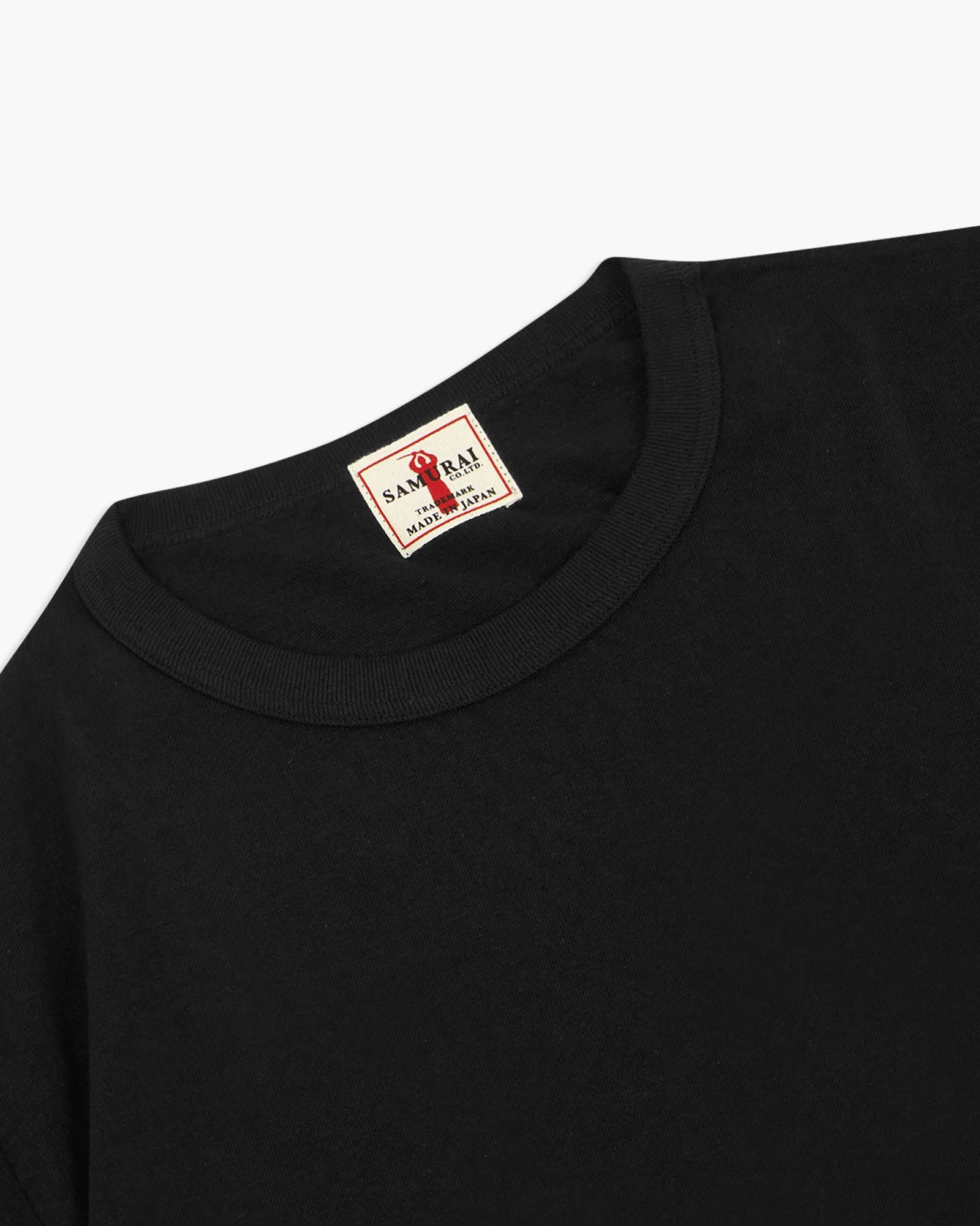 Samurai Jeans SJ2PST-CREW 2-Pack Loopwheel Tees - Black