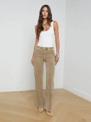 Scottie Corduroy Wide-Leg Jean