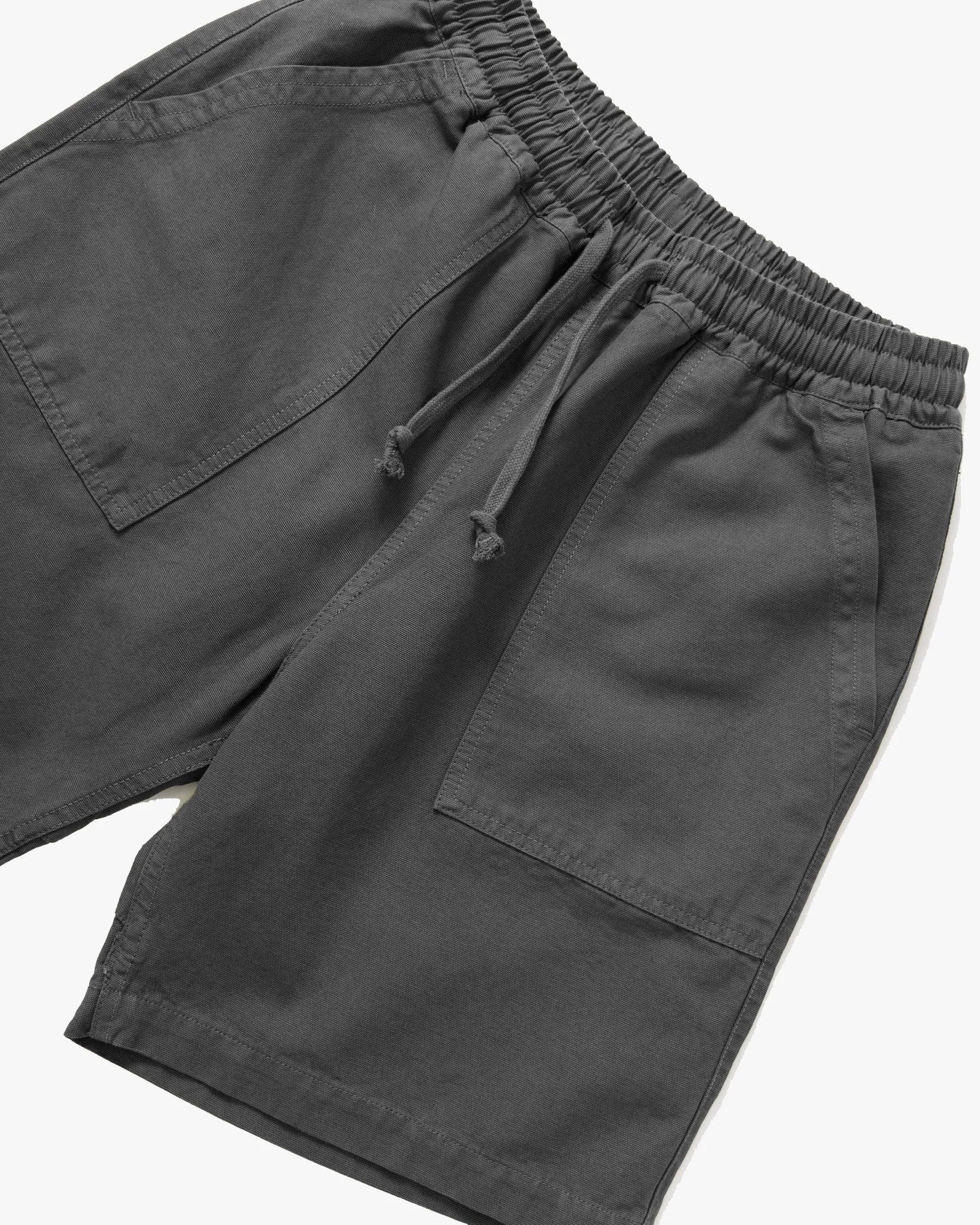 Service Works Classic Canvas Chef Shorts - Grey