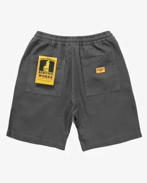 Service Works Classic Canvas Chef Shorts - Grey