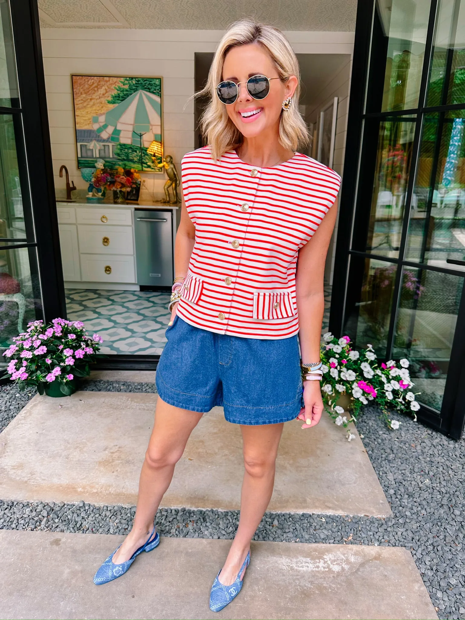 SHELBY DENIM SHORTS