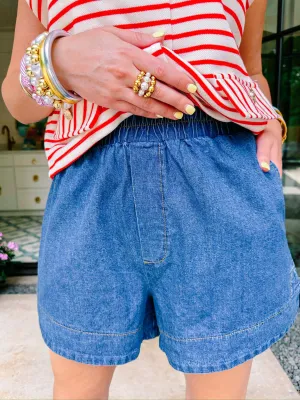 SHELBY DENIM SHORTS