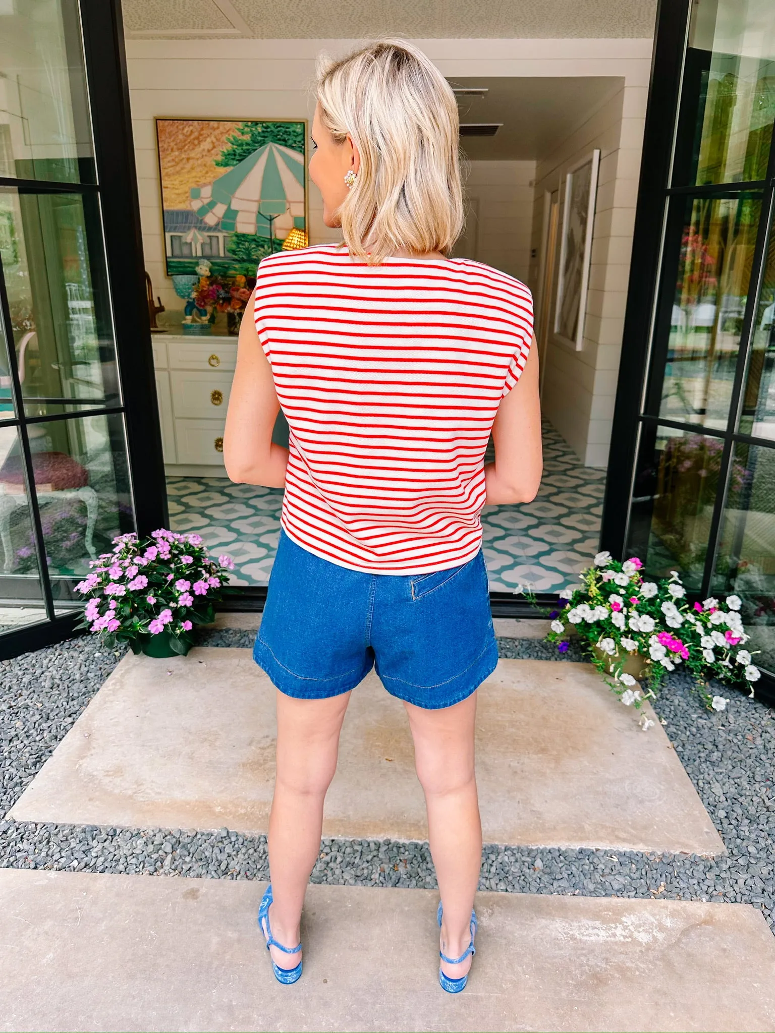 SHELBY DENIM SHORTS