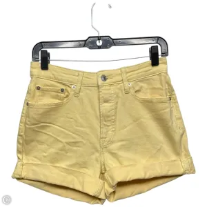 Shorts By Free Assembly In Yellow, Size: 8